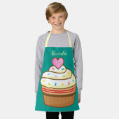 Cupcake Kids NOM tablier de cuisson rétro (Porté)