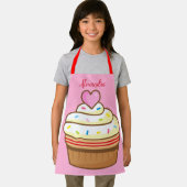 Cupcake Kids NOM tablier de cuisson rétro (Insitu)