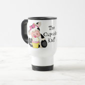 Cupcake Kind Cow Travel mug Reisbeker (Voorkant links)