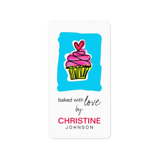 Cupcake Kitchen Labels (Voorkant)