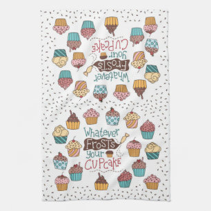 Cupcake Kitchen Towel Theedoek