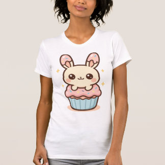 cupcake-konijn t-shirt