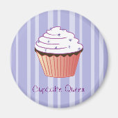 Cupcake koningin magneet (Voorkant)