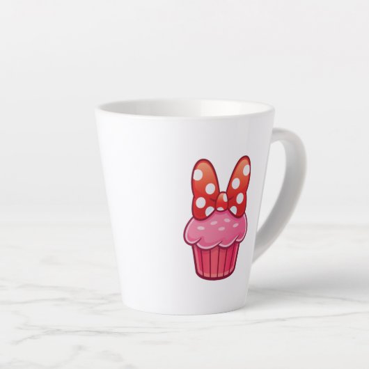 Cupcake Latte Mug (Angle droit)