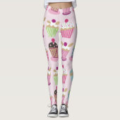 Cupcake-leggings Leggings (Voorkant)
