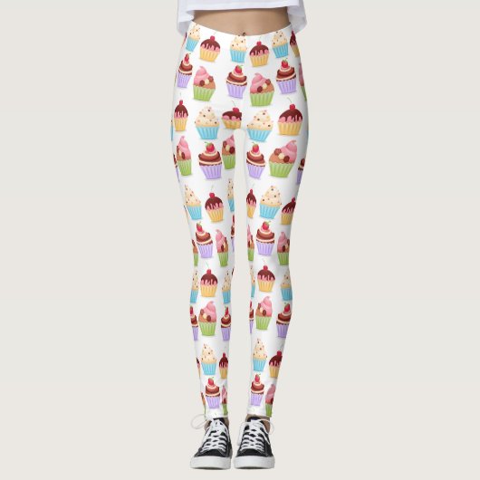 Cupcake-Leggings Leggings (Voorkant)