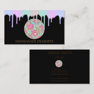 Cupcake Logo boulangerie Chef, Carte de visite mig