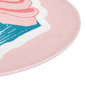Cupcake Love Custom name-board Snijplank (Hoek)
