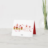 Cupcake Love Kaart (Achterkant)