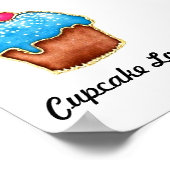 Cupcake Love Poster (Hoek)