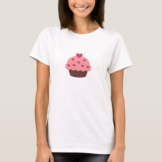 Cupcake Love T-Shirt (Voorkant)