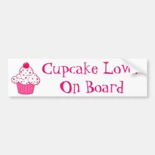 Cupcake Lover Bumpersticker