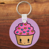 Cupcake Lover Sleutelhanger (Voorkant)