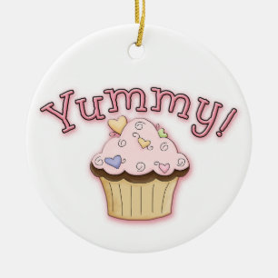 Cupcake Lovers kerstversiering Keramisch Ornament