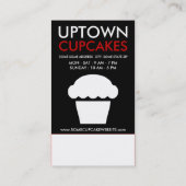 cupcake loyaliteit (wordWEBs) Klantenkaartje (Achterkant)