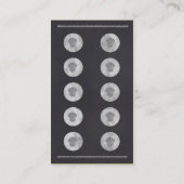 Cupcake Loyalty Visitekaartje (Achterkant)