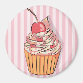 Cupcake Magneet (Voorkant)