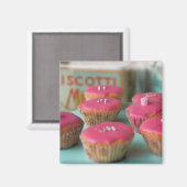 Cupcake Magnet Magneet (Voorkant / Achterkant)