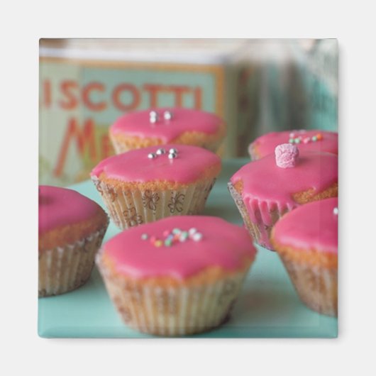 Cupcake Magnet Magneet (Voorkant)