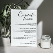 Cupcake mariage moderne signe dessert