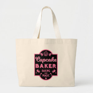 Cupcake Master Baker Grote Tote Bag