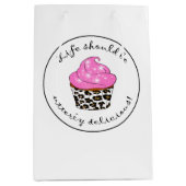 "Cupcake" Medium Cadeauzakje (Voorkant)
