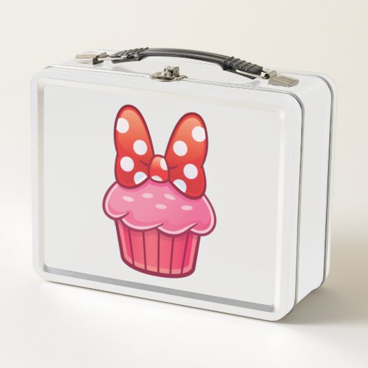 Cupcake Metal Lunch Box (Devant)