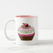 cupcake mignon personnalisé mugs (Gauche)