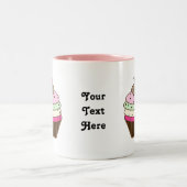 cupcake mignon personnalisé mugs (Centre)