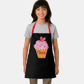 Cupcake NAME cuire aquarelle personnalisée tablier (Insitu)