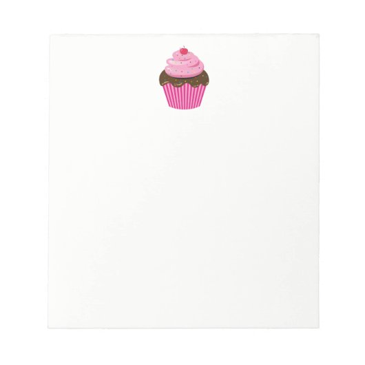 Cupcake Notitieblok (Voorkant)