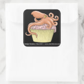 Cupcake octopus Stickers (Tas)