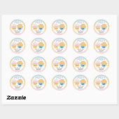 Cupcake of Stud Muffin Ronde Sticker (Vel)