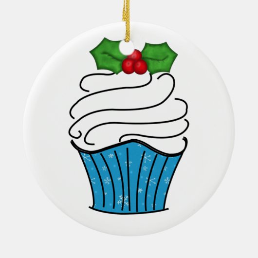 Cupcake Ornament (Achterkant)