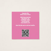 Cupcake ou Carte de visite de boulangerie (Dos)