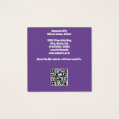 Cupcake ou Carte de visite de boulangerie (Dos)