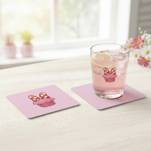 Cupcake Papieren Onderzetter