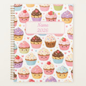 Cupcake Parade Customizable Planner (Voorkant)