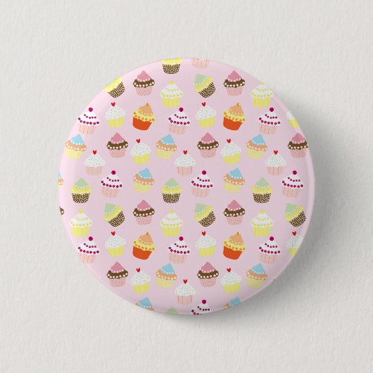 Cupcake Party Button (Voorkant)