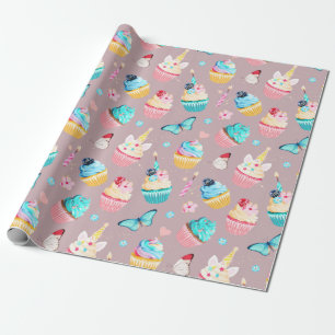 Cupcake Party Cadeaupapier