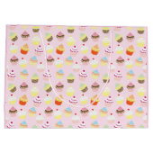 Cupcake Party Gift Bags Groot Cadeauzakje (Achterkant)