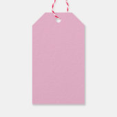 Cupcake Party Gift Labels Cadeaulabel (Achterkant)