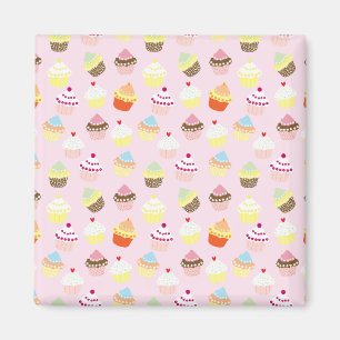 Cupcake Party Magnet Magneet