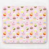Cupcake Party Mousepad Muismat (Voorkant)