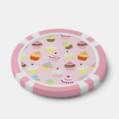 Cupcake Party Poker Chips (Enkel)