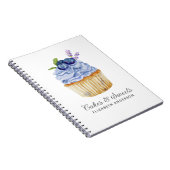 Cupcake Pastry Chef Bakery Notitieboek (Rechterzijde)