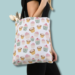 Cupcake Patroon Draagtas