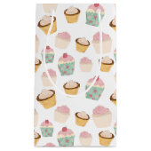 Cupcake Patroon Klein Cadeauzakje (Voorkant)