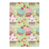Cupcake-patroon Mini Klembord (Achterkant)