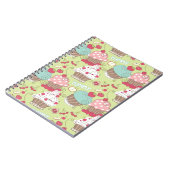 Cupcake-patroon Notitieboek (Linkerzijde)